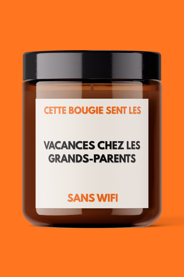 BOUGIE - SENT LES VACANCES CHEZ LES GRANDS-PARENTS