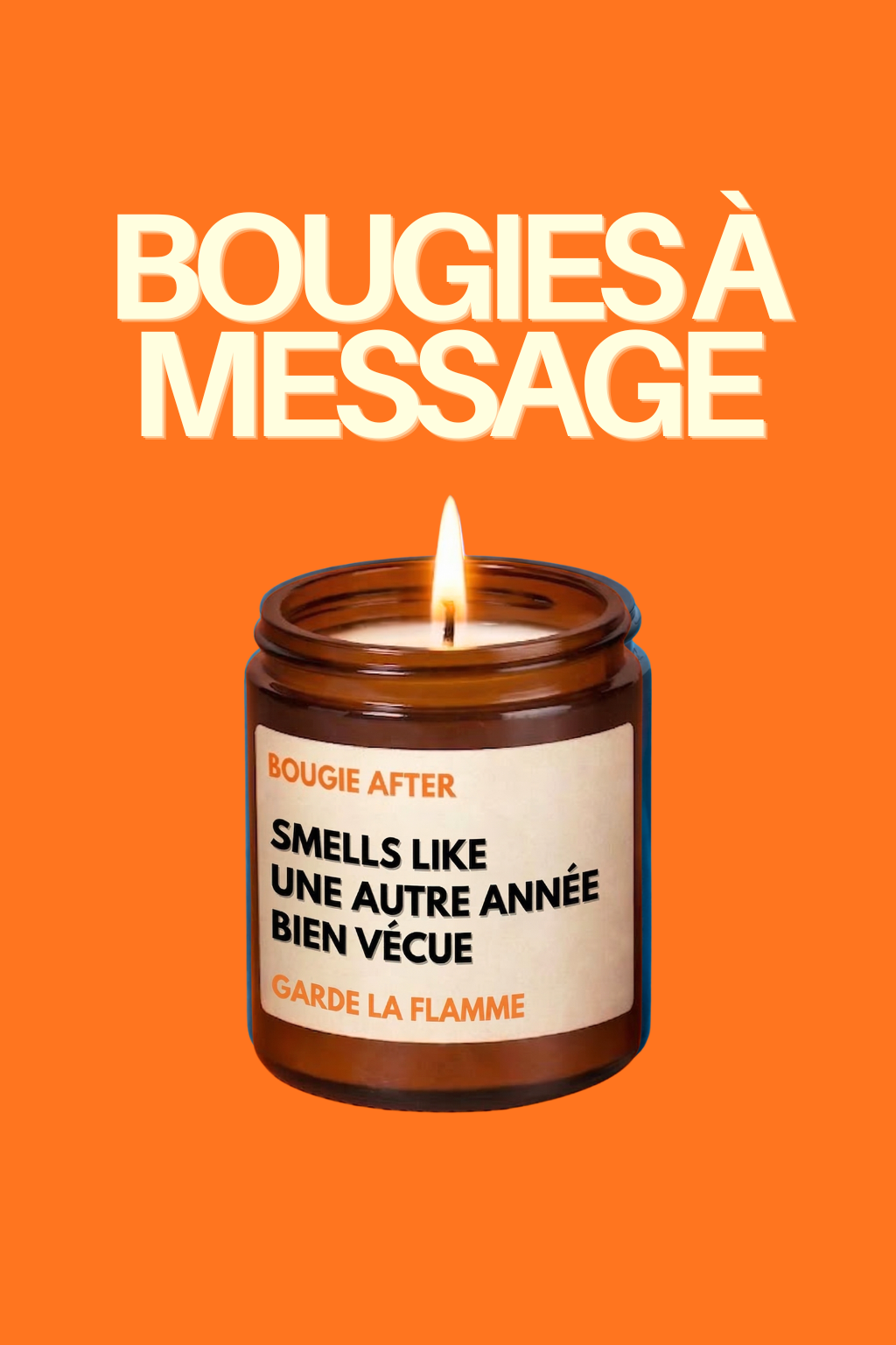 BOUGIES À MESSAGE