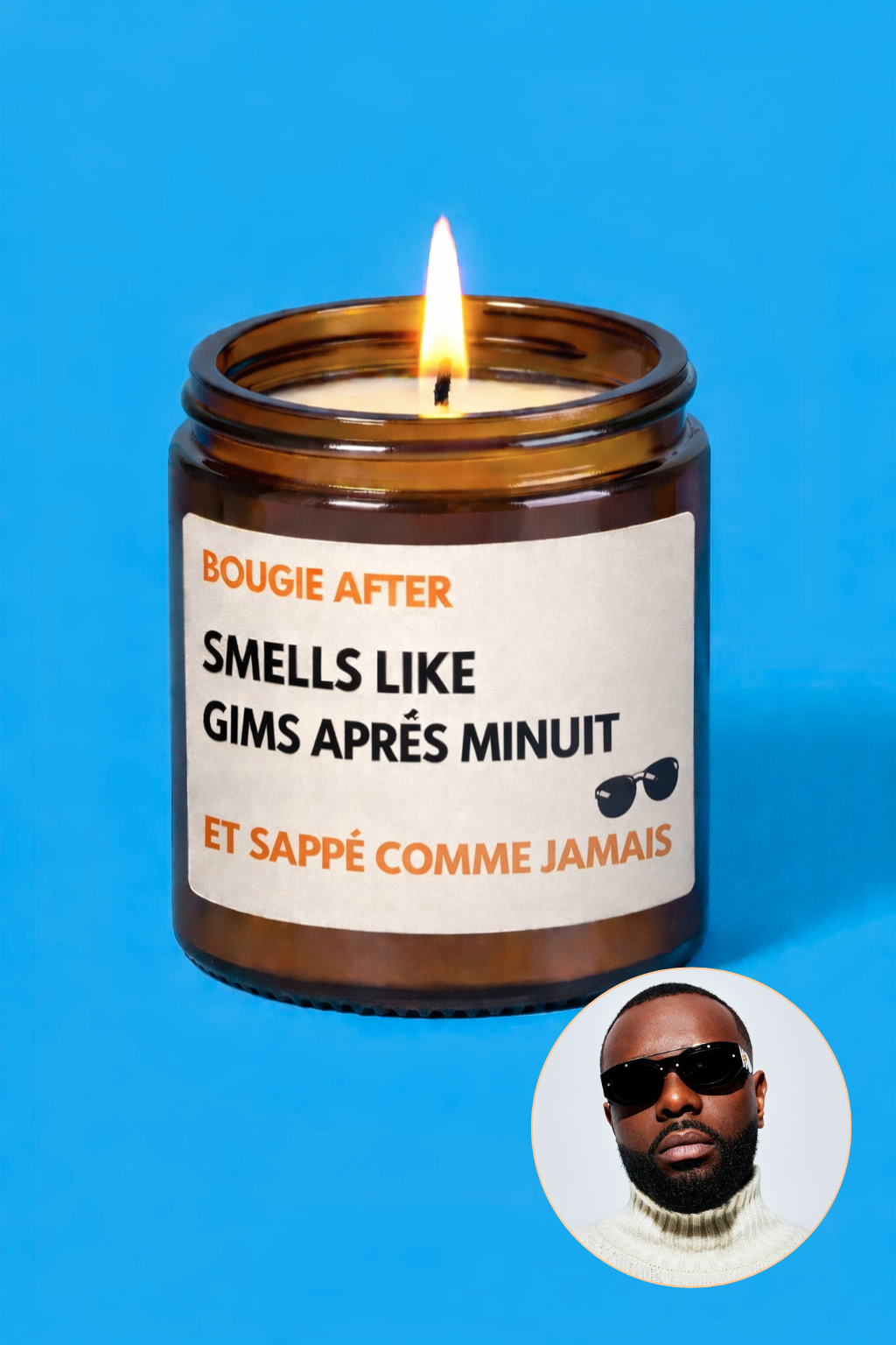Smells like Gims après minuit – Bougie parfumée