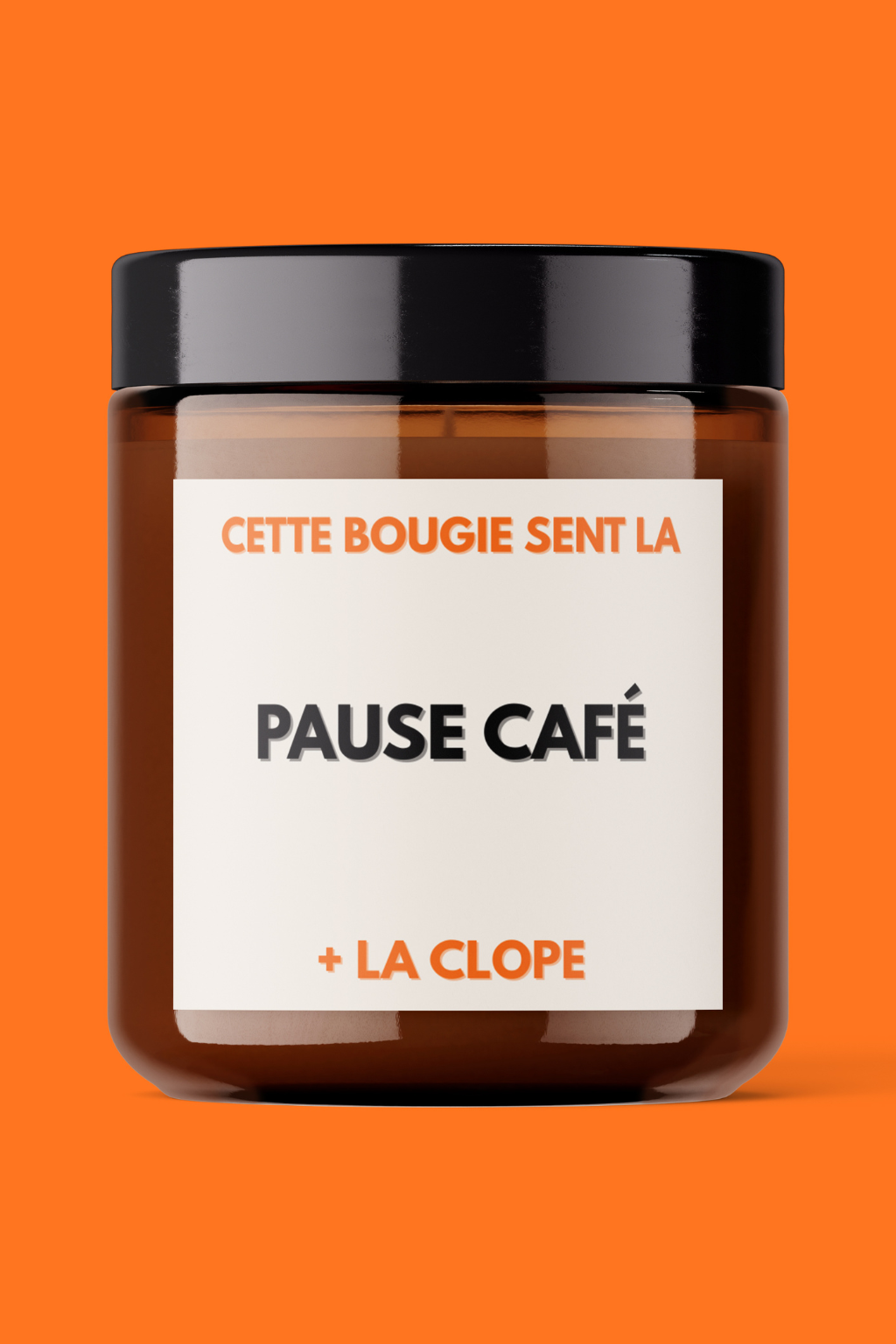 BOUGIE - CETTE BOUGIE SENT LA PAUSE CAFÉ