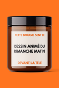 BOUGIE - LE DESSIN ANIMÉ DU DIMANCHE MATIN